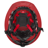 Milwaukee 48-73-1659 BOLT Red Full Brim Safety Helmet – Type 2, Class E