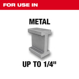 Milwaukee 48-89-4875 5 Pc SHOCKWAVE Impact Duty Metric Drill and Tap Bit Set