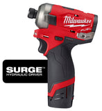 Milwaukee 2551-22 M12 FUEL SURGE 1/4 in. Hex Hydraulic Driver 2 Battery Kit