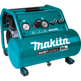 Makita MAC320Q Quiet Series 1Ã¢â‚¬â„¢???1/2 HP, 3 Gallon, OilÃ¢â‚¬â„¢???Free, Electric Air Compressor