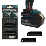 StealthMounts Magnetic Bit Holder for Makita LXT & XGT Tools - Black