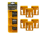 StealthMounts DeWalt 20v Battery Mounts - Yellow