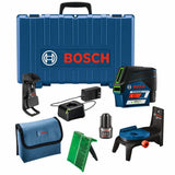Bosch GCL100-80CG 12V Max Connected Green-Beam Cross-Line Laser with Plumb Points