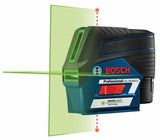 Bosch GCL100-80CG 12V Max Connected Green-Beam Cross-Line Laser with Plumb Points