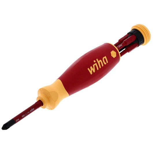 Wiha 28345 6 PIECE INSULATED SLIMLINE POCKETMAX MULTI-DRIVER
