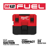 Milwaukee 0960-20 M12 FUEL 1.6 Gallon Wet/Dry Vacuum