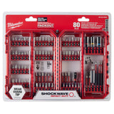Milwaukee 48-32-4094 SHOCKWAVE Impact Duty Driver Bit Set - 80PC