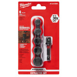 Milwaukee 48-32-8000 SHOCKWAVE Impact Duty Extractor Set - 6PC