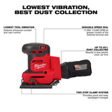 Milwaukee 2649-20 M18 Orbital 1/4 Sheet Sander
