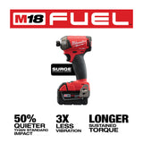 Milwaukee 2760-22 M18 FUEL SURGE 1/4 in. Hex Hydraulic Driver Kit
