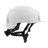 Milwaukee 48-73-1321 White Front Brim Safety Helmet (USA) - Type 2, Class E