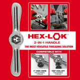 Milwaukee 49-22-5604 38PC SAE Tap & Die PACKOUT Set w/ HEX-LOK 2-in-1 Handle