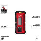 Milwaukee 3711 Red Exterior Rotary Laser Receiver