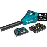 Makita XBU02PT1 36V (18V X2) LXTÂ® Brushless Blower Kit with 4 Batteries (5.0Ah)