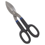 Vulcan Tools Snip, 10 in OAL, 2-3/4 in L Cut, Straight Cut, Carbon Steel Blade, Non-Slip Grip Handle