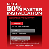 Milwaukee 2466-20 M12 FUEL 1/2 in. Digital Torque Wrench with ONE-KEY