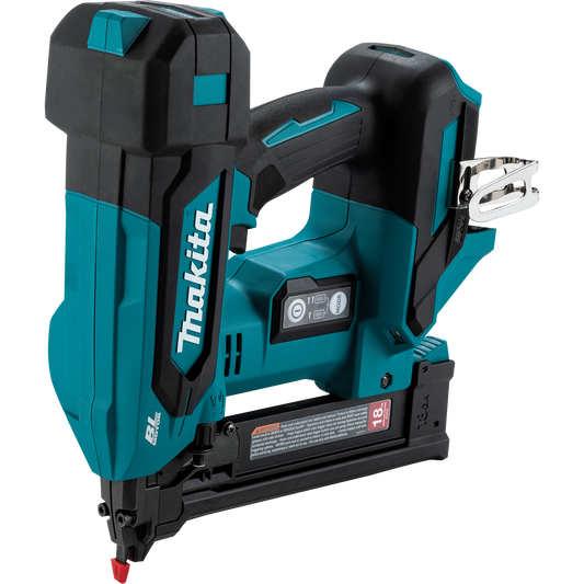 Makita 18V LXT Lithium‑Ion Brushless Cordless 1/4 in Narrow Crown Stapler, 18 Ga., Tool Only