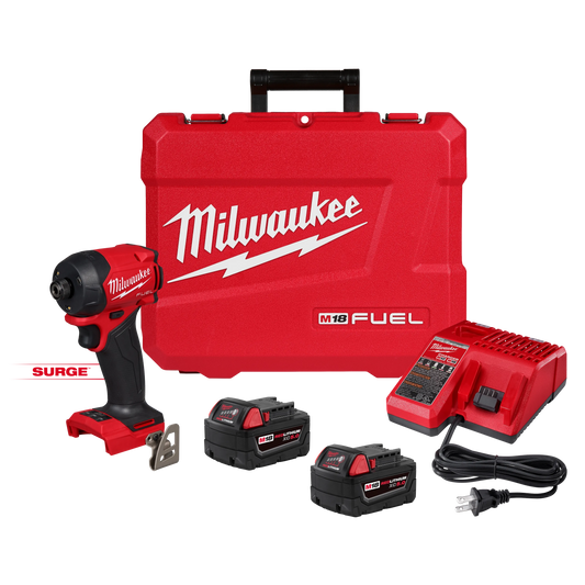 Milwaukee 2761-22 M18 FUEL SURGE 1/4" Hex Hydraulic Driver Kit