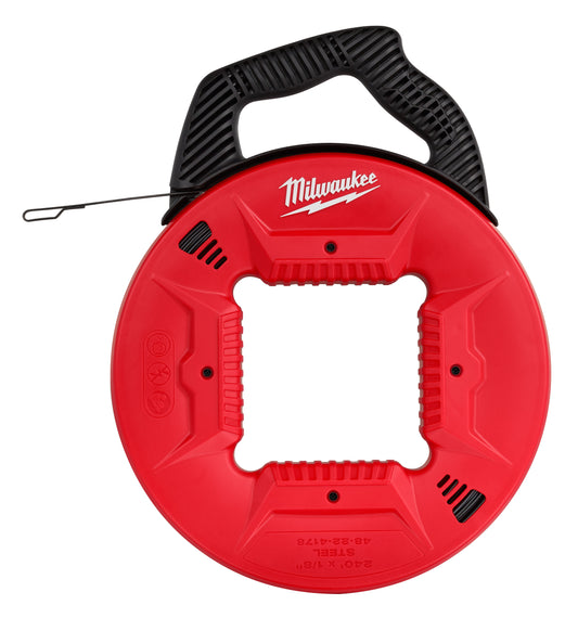 Milwaukee 48-22-4178 240 Ft. 1/8 in. Steel Fish Tape