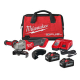 Milwaukee 2882-22 M18 FUEL 4-1/2" / 5" Braking Grinder w/ ONE-KEY Paddle Switch, No Lock