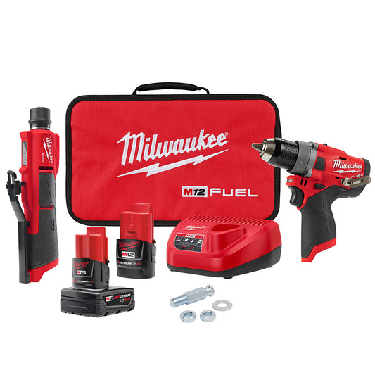Milwaukee 2459-22 M12 FUEL Commercial Tire Flat Repair Kit
