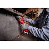 Milwaukee 2887-20 M18 FUEL 5" Flathead Braking Grinder, Slide Switch Lock-On