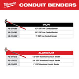 Milwaukee 48-22-4081 3/4 in. Iron Conduit Bender