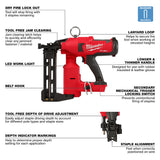 Milwaukee 2843-20 M18 FUEL Utility Fencing Stapler