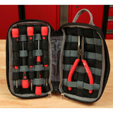 Wiha 91472 CORDURA® UTILITY ORGANIZER ZIPPER TOOL POUCH