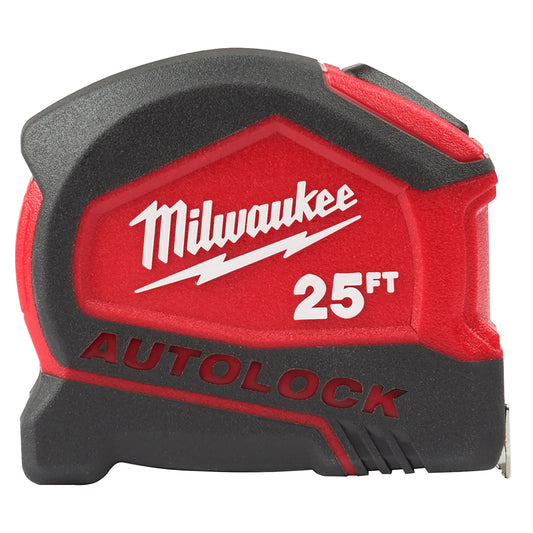 Milwaukee 48-22-6825 25 ft. Compact Auto Lock Tape