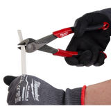 Milwaukee MT558A 8" Angled Head Diagonal Comfort Grip Cutting Pliers (USA)