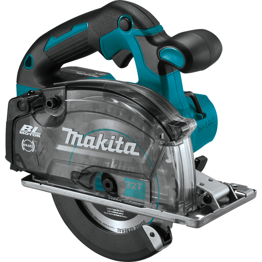 Makita XSC04Z 18V LXTÂ® Lithiumâ€‘Ion Brushless Cordless 5â€‘7/8" Metal Cutting Saw, with Electric Brake and Chip Collector, Tool Only