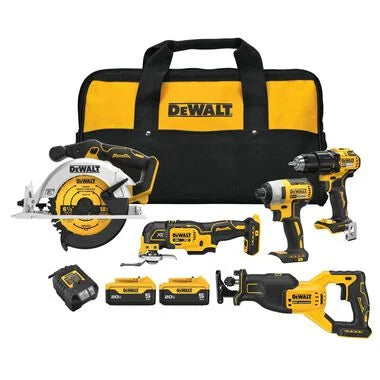 DEWALT DCK530P2 20V MAX 5-Tool Combo Kit