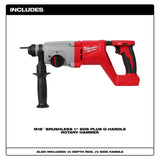 Milwaukee 2613-20 M18 Brushless 1 In SDS Plus D-Handle Rotary Hammer