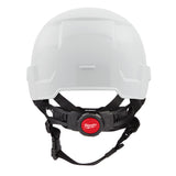 Milwaukee 48-73-1321 White Front Brim Safety Helmet (USA) - Type 2, Class E