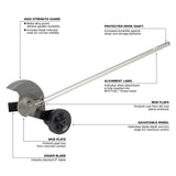 Milwaukee 49-16-2718 M18 FUEL QUIK-LOK Edger Attachment