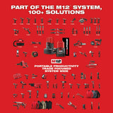 Milwaukee 2402-22 M12 FUEL 2SPD Screwdriver Kit