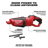 Milwaukee 0850-20 M12 Compact Vacuum