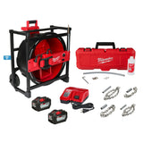Milwaukee 2819-22 M18 FUEL High Speed Chain Snake for 1-1/2â€ â€“ 4â€ Pipes