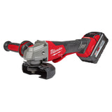 Milwaukee 2882-22 M18 FUEL 4-1/2" / 5" Braking Grinder w/ ONE-KEY Paddle Switch, No Lock