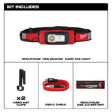 Milwaukee 2116-21 REDLITHIUM USB BEACON Hard Hat Light