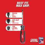 Milwaukee MT200-2 2PC Cushion Grip Screwdriver Set (USA)