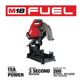 Milwaukee 2990-21HD M18 FUEL 14" Abrasive Chop Saw Kit