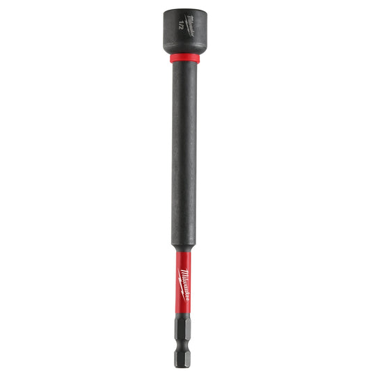Milwaukee 49-66-4687 SHOCKWAVE Impact Duty 1/2" x 6" Magnetic Nut Driver Bulk 10