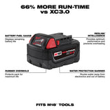 Milwaukee 48-59-1850 M18 REDLITHIUM XC 5.0Ah Battery and Charger Starter Kit