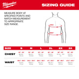 Milwaukee 603G-M FREEFLEX Hybrid Work Tee - Short Sleeve - Gray M