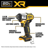 DeWALT DCK2101QQ2 20V MAX XR 2-Tool Hammer Drill/Impact POWERPACK 4.0Ah Combo Kit
