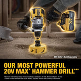 DeWALT DCK2101QQ2 20V MAX XR 2-Tool Hammer Drill/Impact POWERPACK 4.0Ah Combo Kit