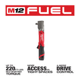 Milwaukee 2565-22 M12 FUEL 1/2" Right Angle Impact Wrench Kit