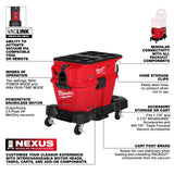 Milwaukee 0914-20 M18 FUEL NEXUS 6 Gallon Wet/Dry Vacuum w/ PACKOUT Compatibility and VACLINK